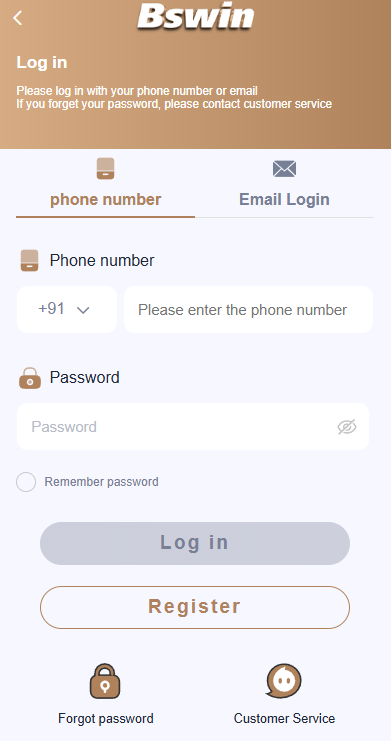 Bs Win App Login